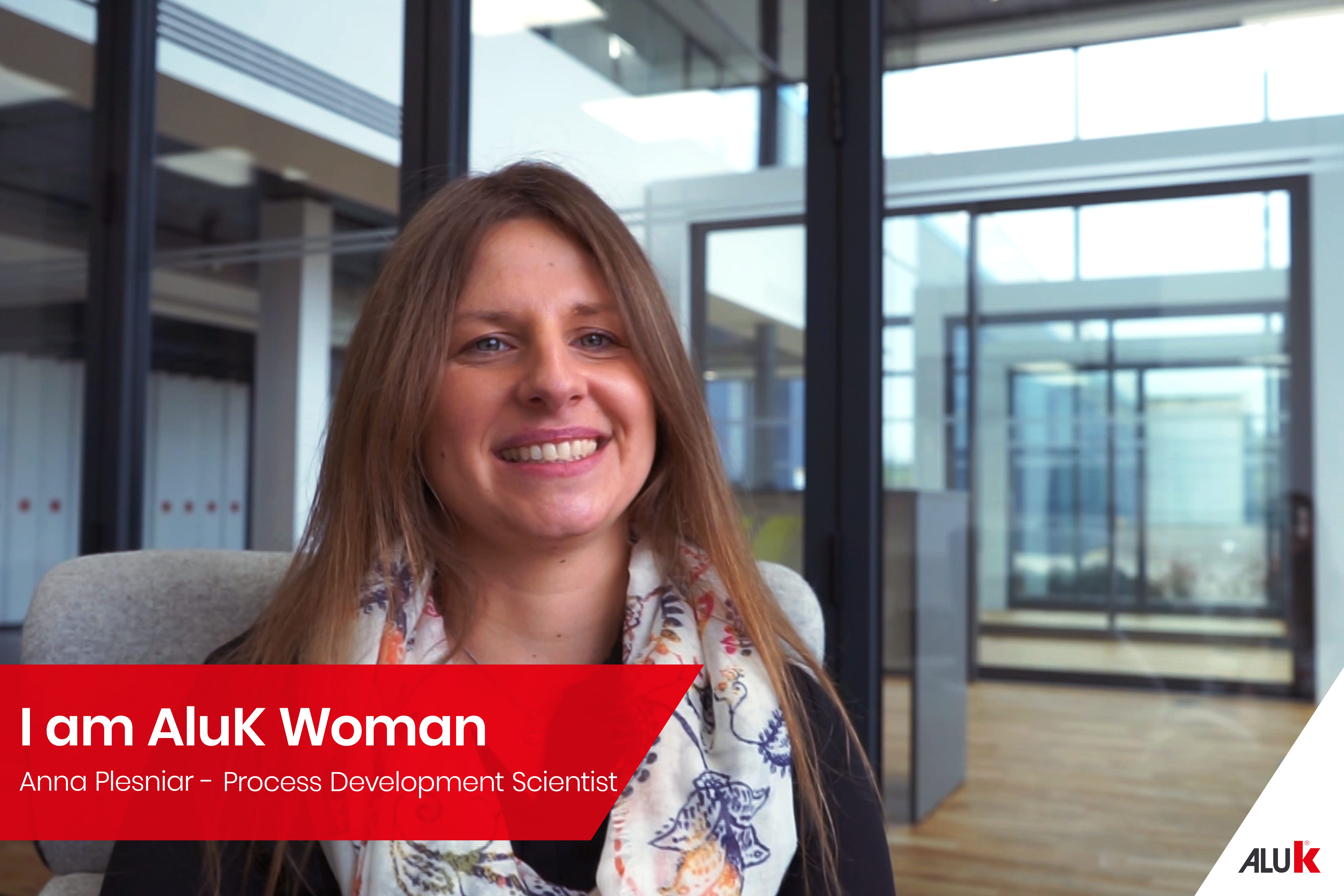 Anna Plesniar a staff member of AluK