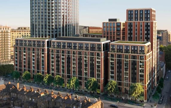 AluK's customised façade systems specified on leading Berkeley Homes project