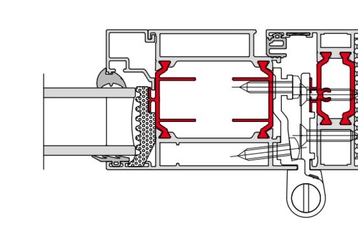58BD Flush Hinge Jamb