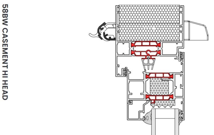 58BW Casement HI Head