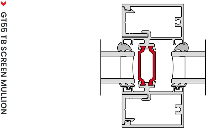 GT55 TB Screeen Mullion