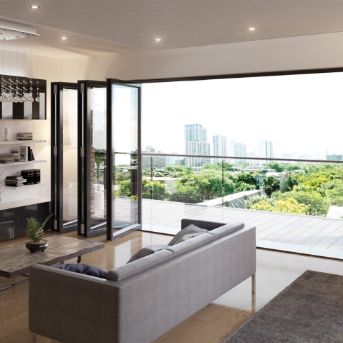 BSF CLASSIC ALUMINIUM FOLDING DOORS